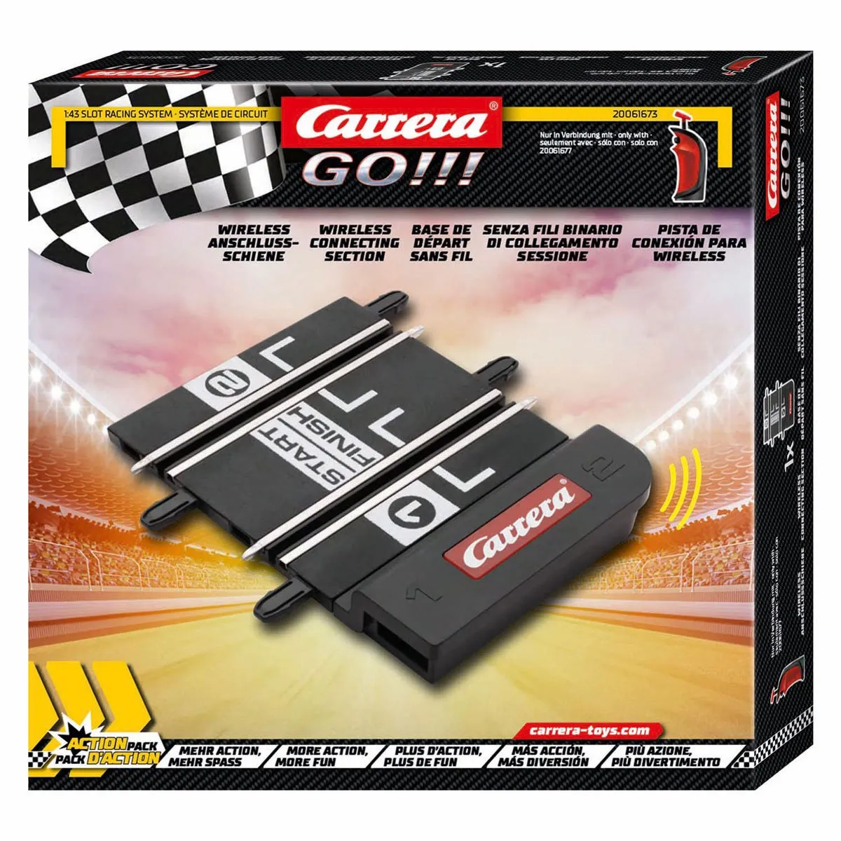 Carrera Go!!! Draadloos Aansluitstuk CAR20061673 - Multi