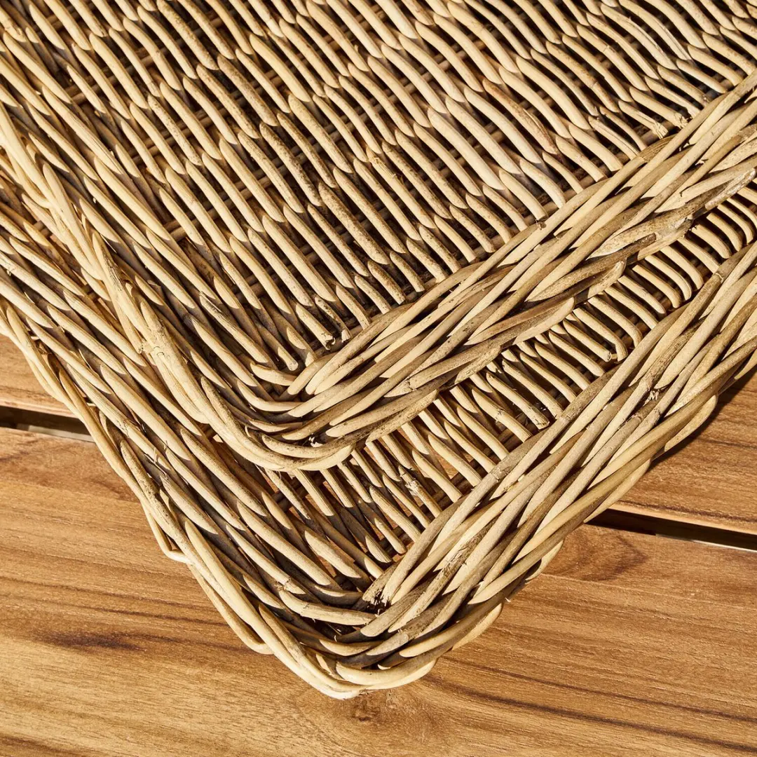 Loberon Mossbury Placemat set - 4 Stuks - Bruin