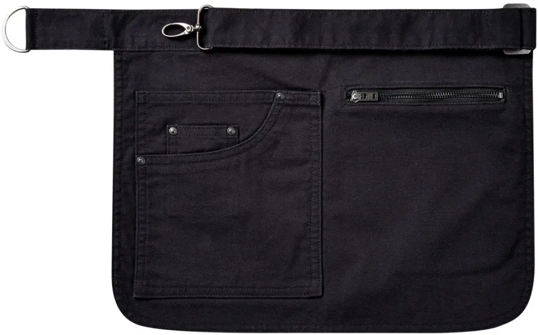 Schort/Tuniek/Werkblouse Unisex One Size Premier Black 70% Katoen, 30% Polyester