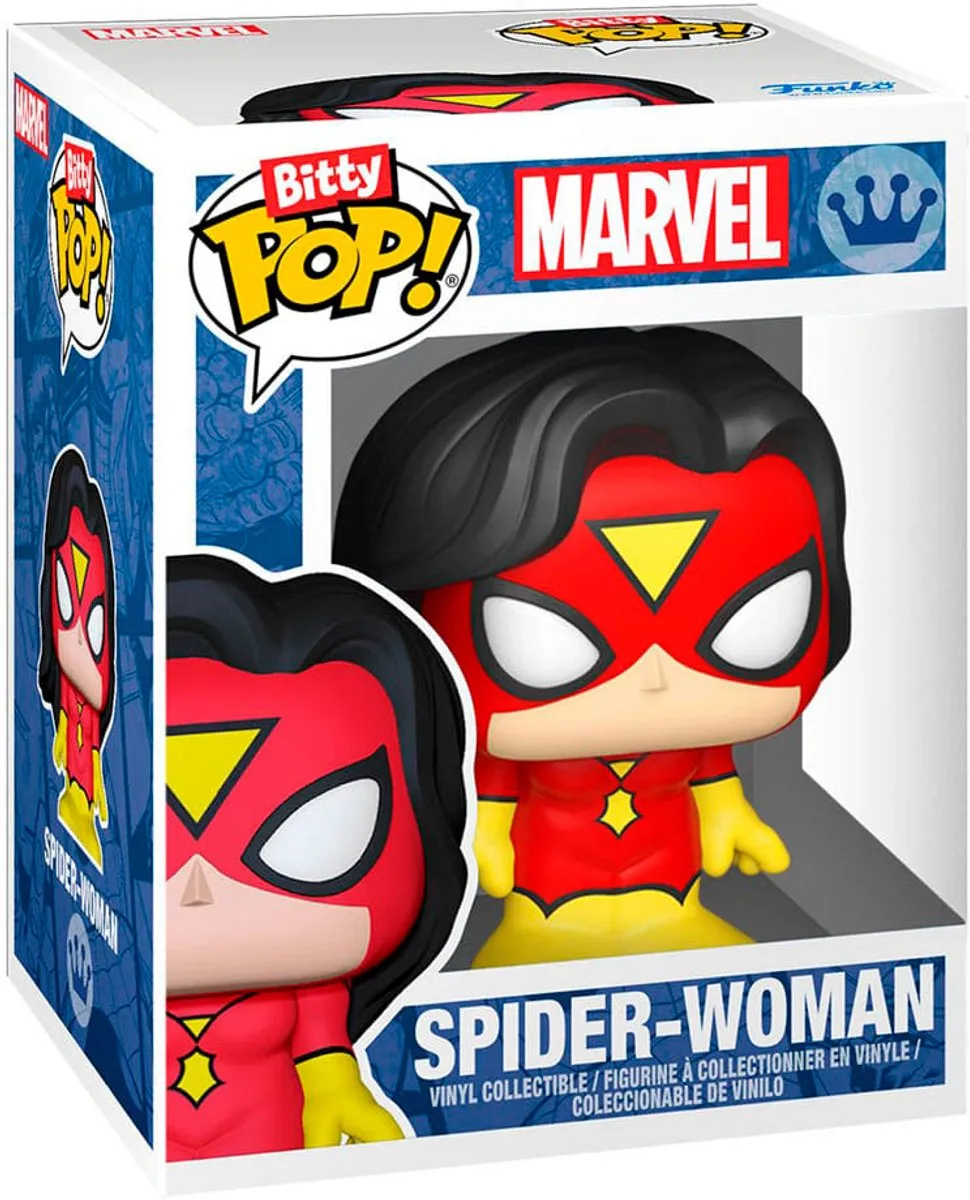 Funko Marvel Bitty POP! Display - Spider-Man Web - 2 Figuren