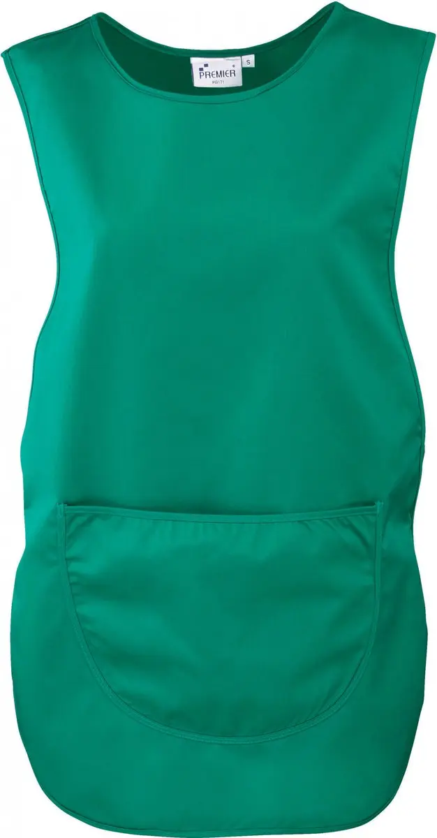 Schort/Tuniek/Werkblouse Unisex L Premier Emerald 65% Polyester, 35% Katoen
