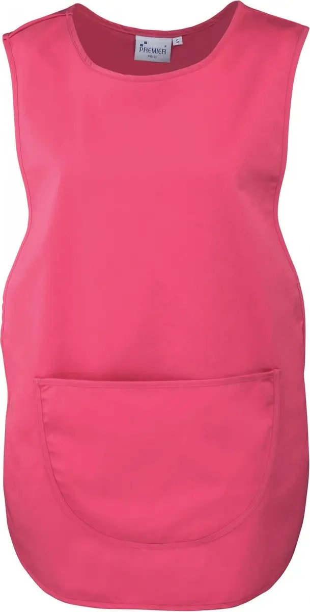Schort/Tuniek/Werkblouse Unisex L Premier Fuchsia 65% Polyester, 35% Katoen