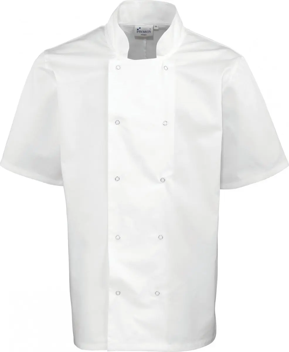 Schort/Tuniek/Werkblouse Unisex S Premier White 65% Polyester, 35% Katoen