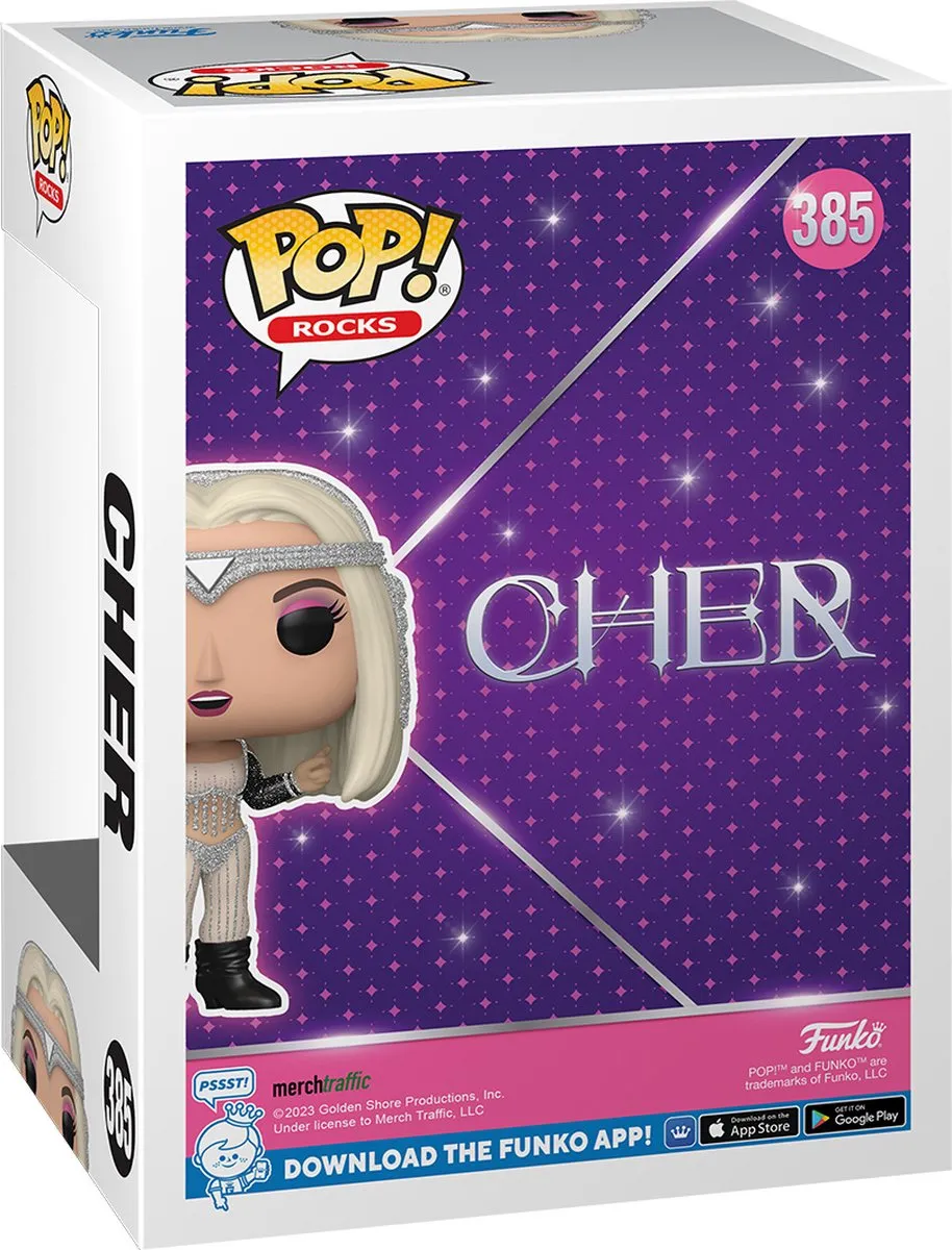 Funko Pop #385 Cher Living Proof Glitter