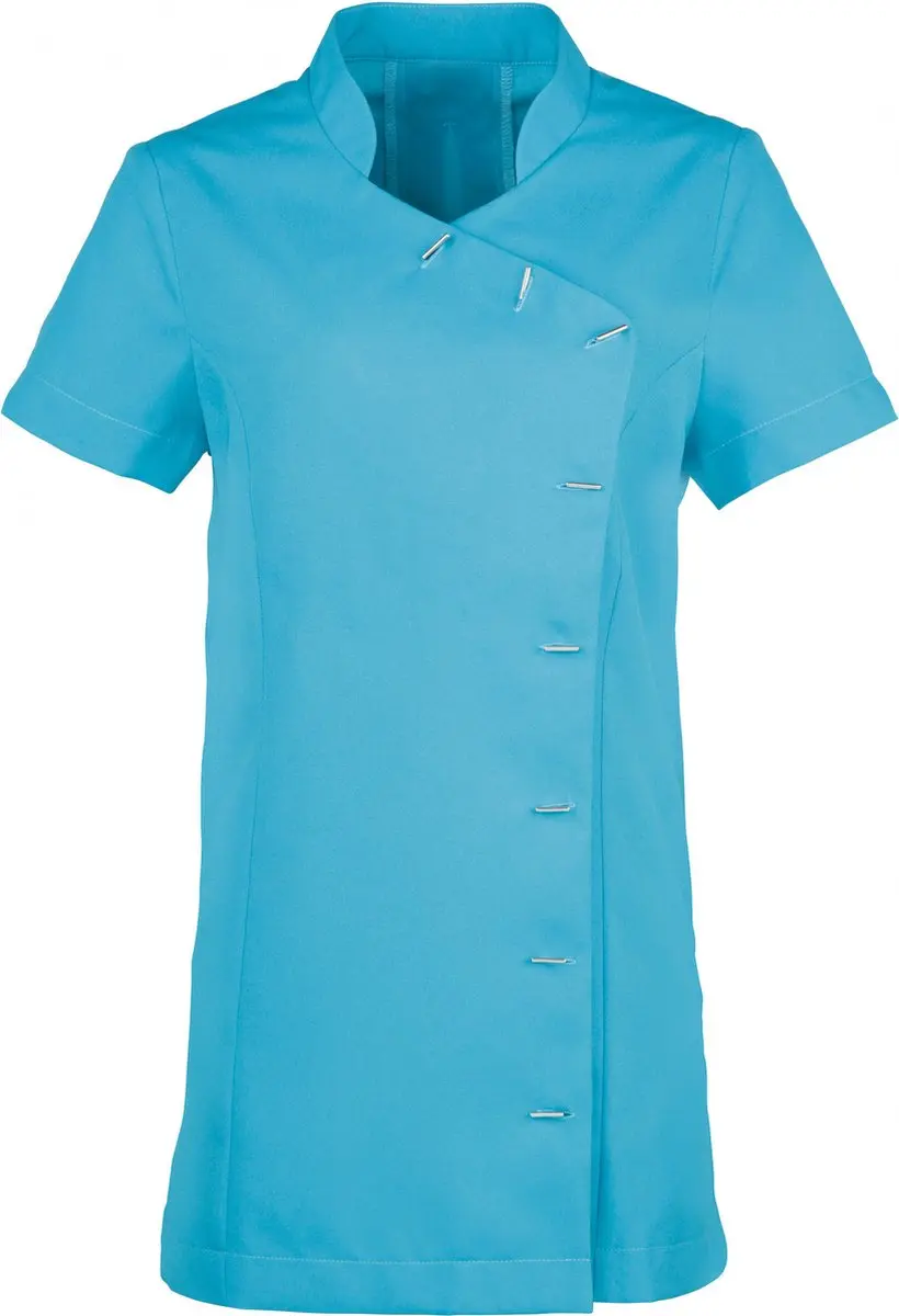 Schort/Tuniek/Werkblouse Dames XL (16 UK) Premier Turquoise 100% Polyester