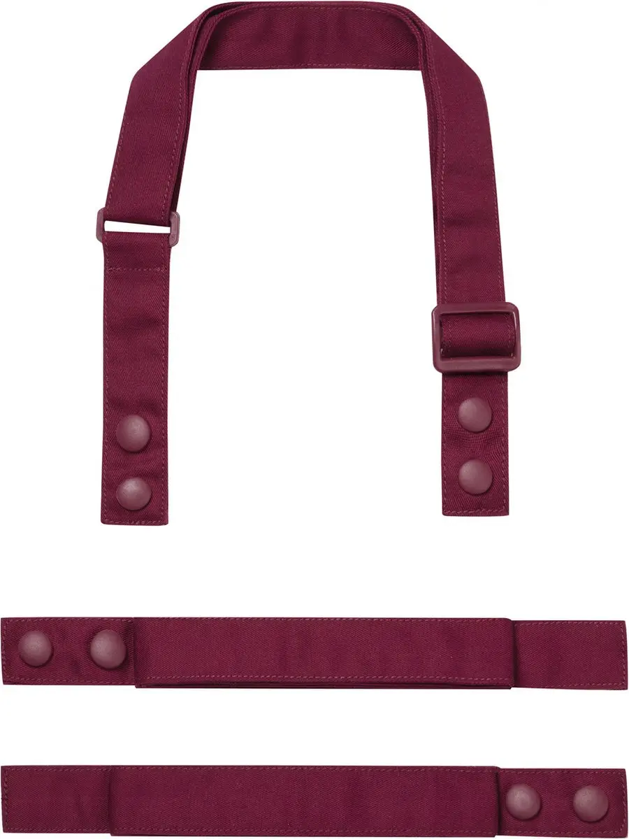 Schort/Tuniek/Werkblouse Unisex One Size Premier Burgundy 65% , 35% Katoen