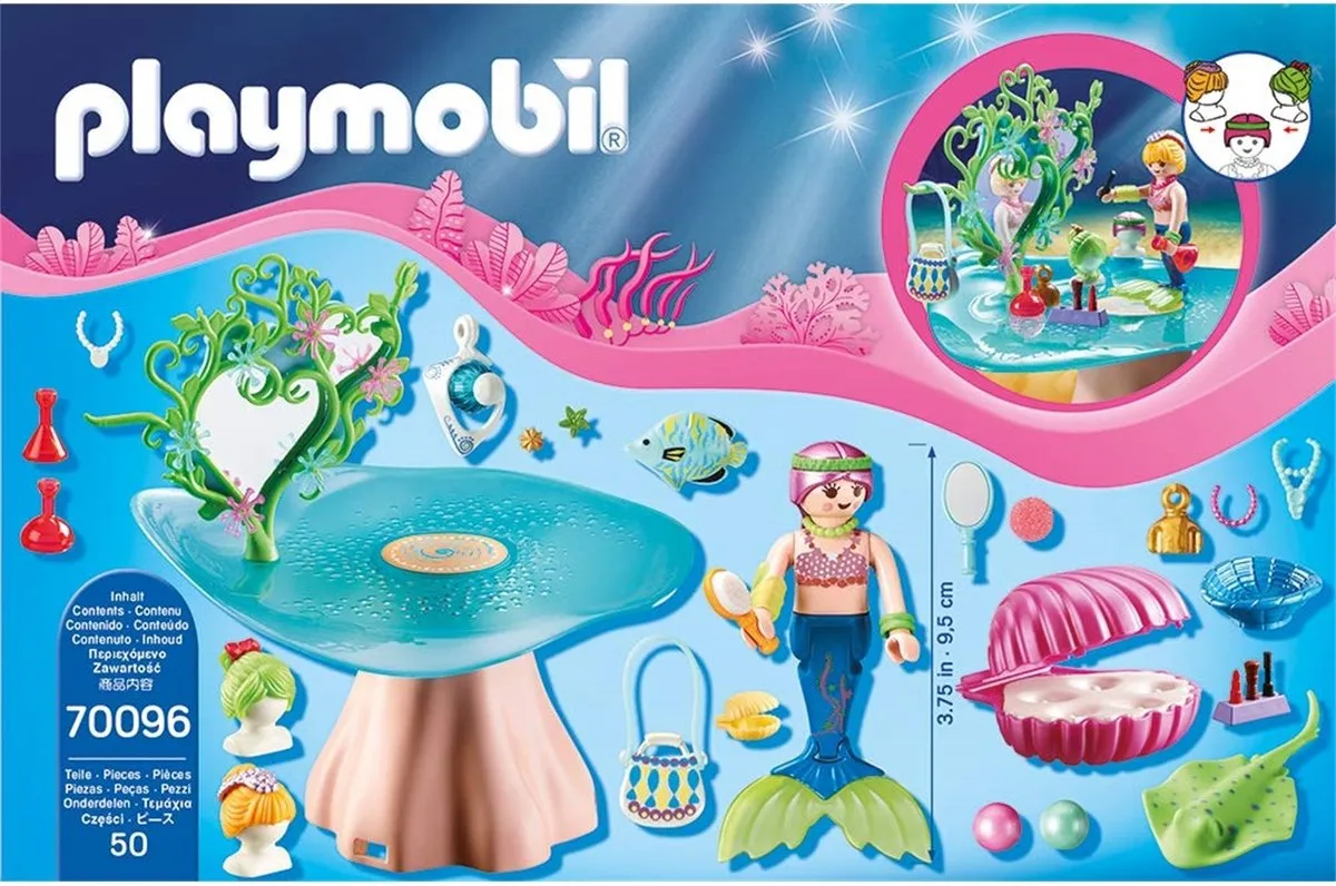 Playmobil Schoonheidssalon met Zeemeermin 70096 - Multicolor - afbeelding 2 van 6