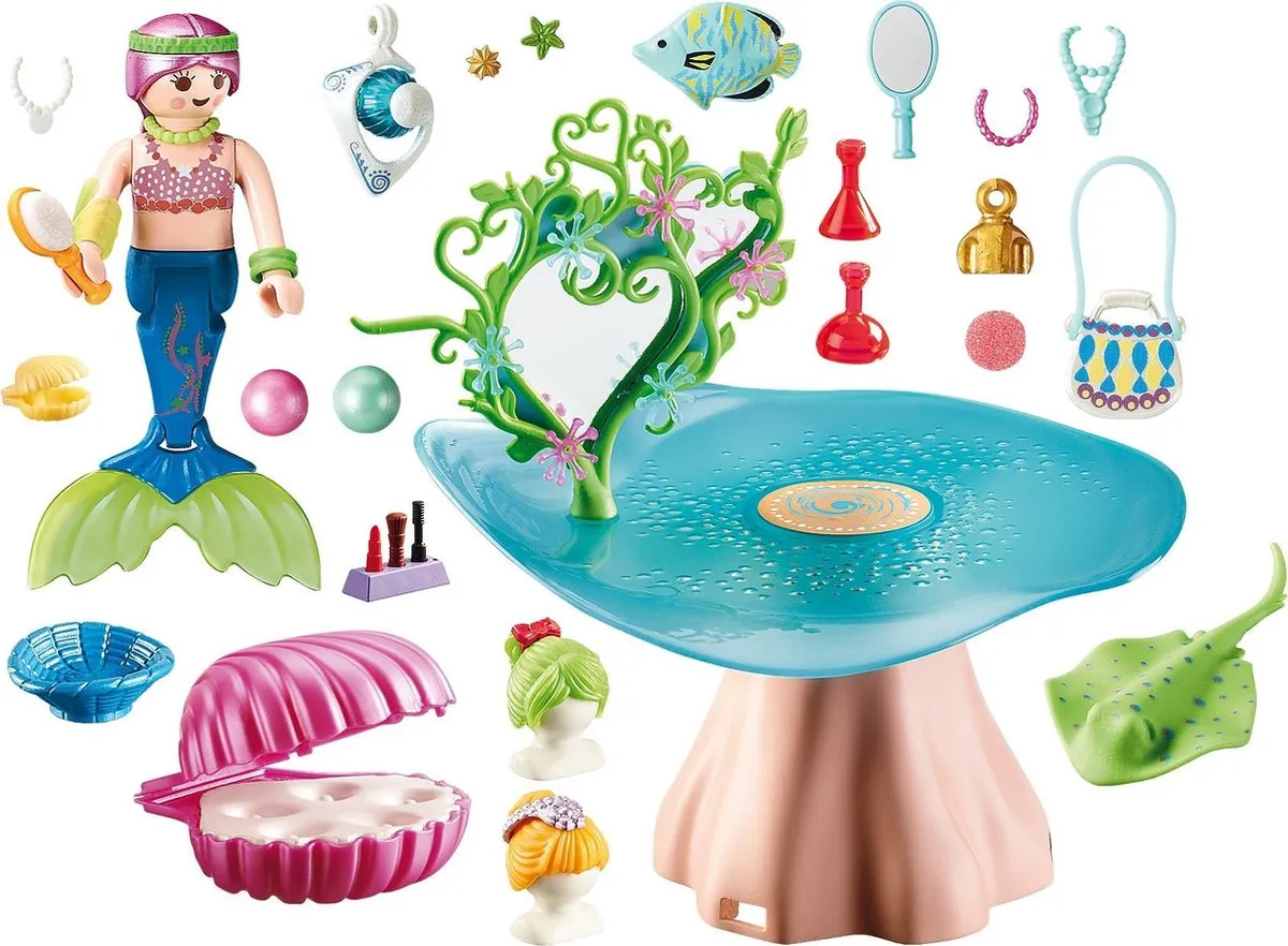Playmobil Schoonheidssalon met Zeemeermin 70096 - Multicolor - afbeelding 5 van 6