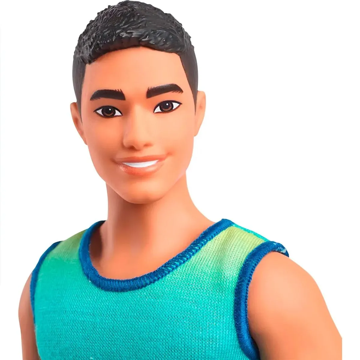 Barbie Ken Fashionistas Modepop - Blauwgroene tanktop