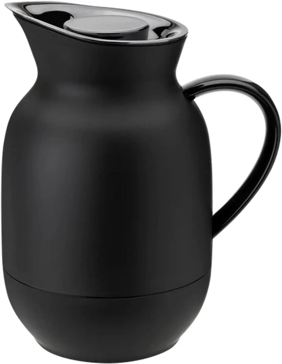 Stelton Thermoskan voor koffie Amphora Soft Black 1 Liter