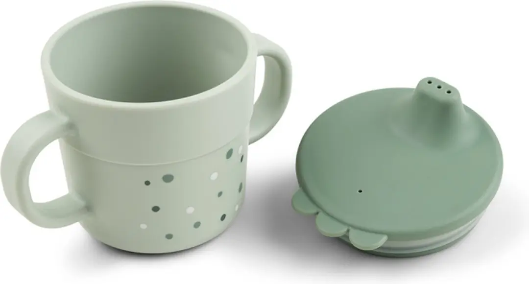 Done By Deer Happy Dots Tuitbeker 250ml - Groen - afbeelding 5 van 6