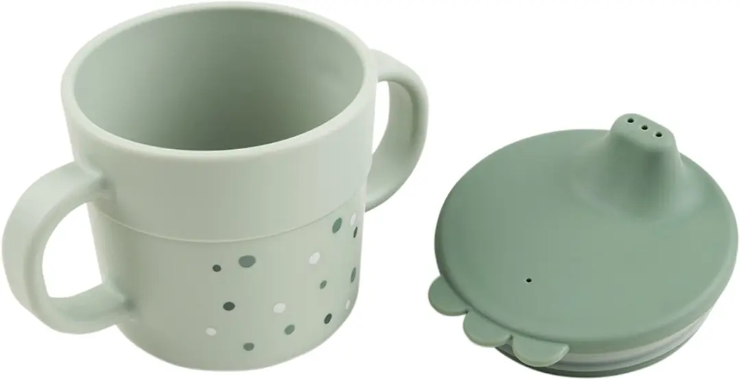 Done By Deer Happy Dots Tuitbeker 250ml - Groen - afbeelding 4 van 6