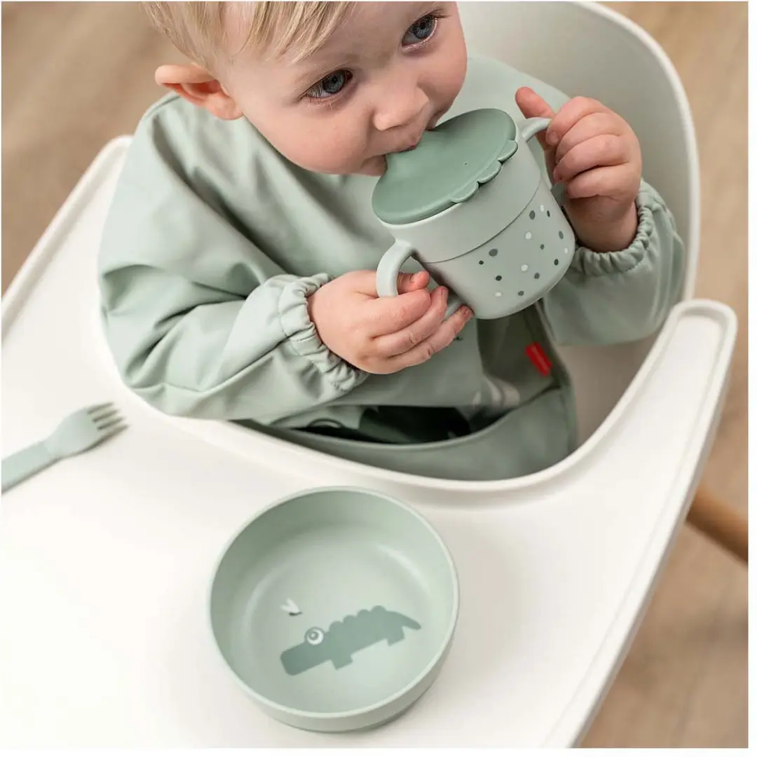 Done By Deer Happy Dots Tuitbeker 250ml - Groen - afbeelding 2 van 6