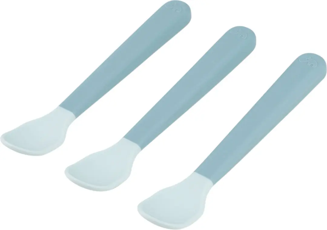 Done By Deer Easy Grip Lepels - 3 Stuks - Blauw
