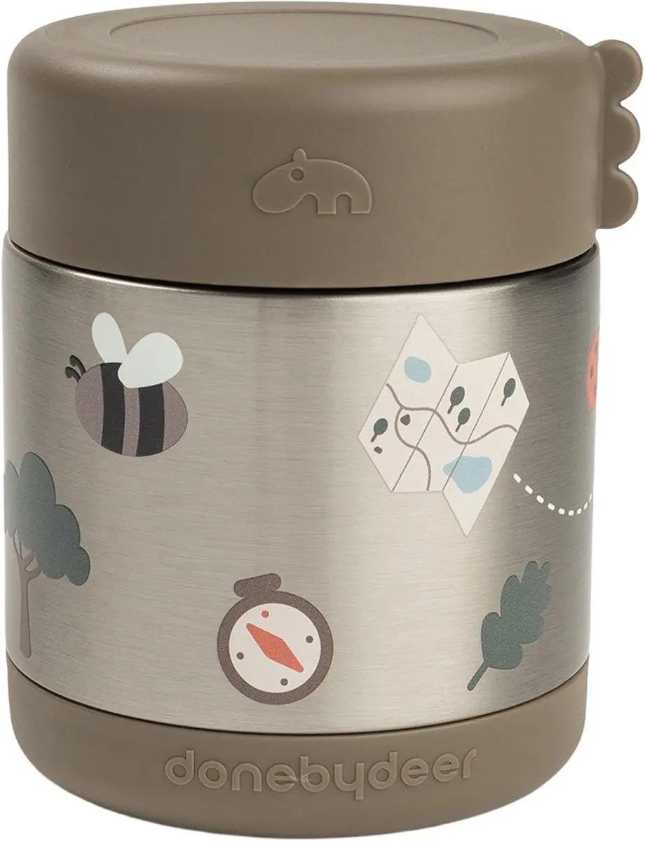Done By Deer Thermos Voedselpot Tiny Trails 300ml