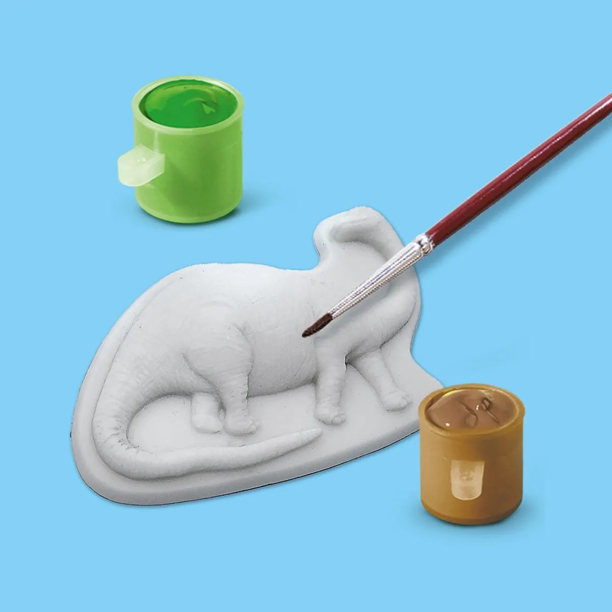 SES Creative Dinowereld Dinosaurus Knutselset - 9 Stuks
