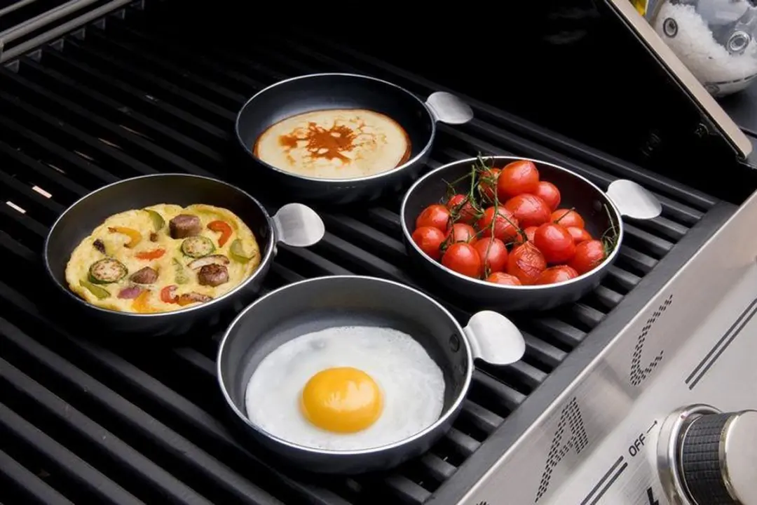 Cadac Dometic Tapas Set Keramisch 4-delig - 12cm - Zwart