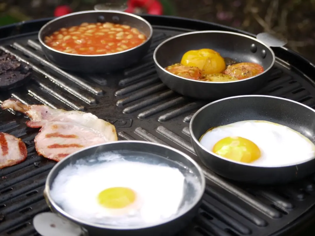 Cadac Dometic Tapas Set Keramisch 4-delig - 12cm - Zwart