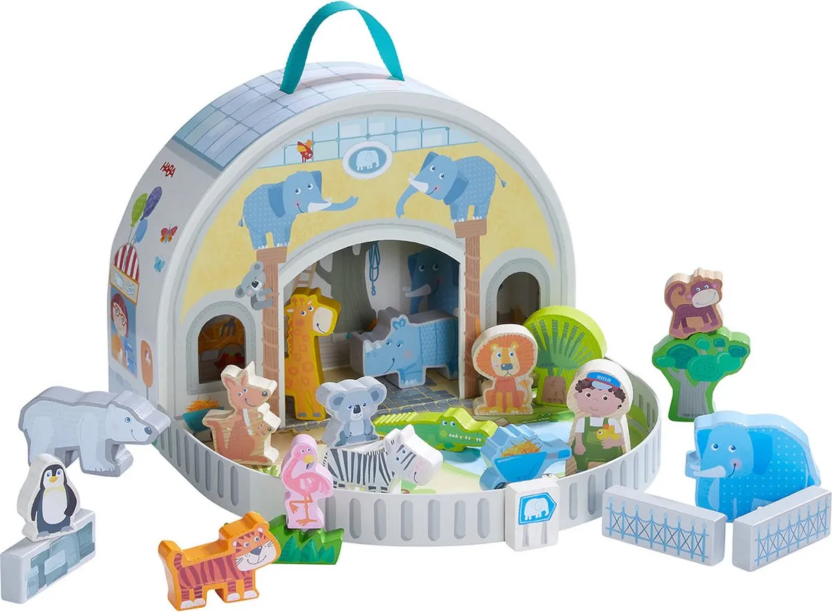 Haba Speelwereld Zoo - Multicolor - afbeelding 6 van 6