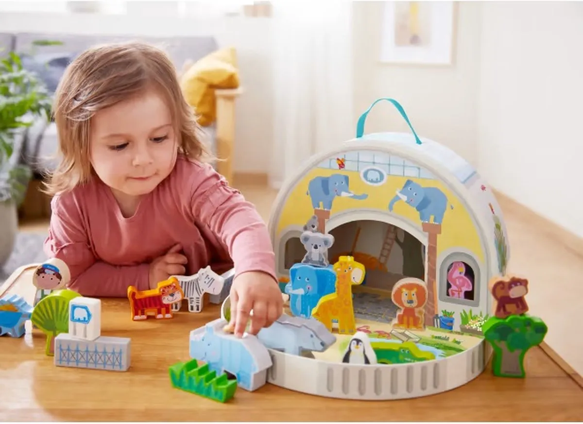 Haba Speelwereld Zoo - Multicolor