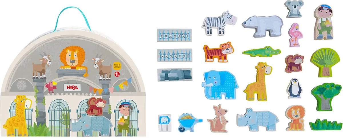 Haba Speelwereld Zoo - Multicolor