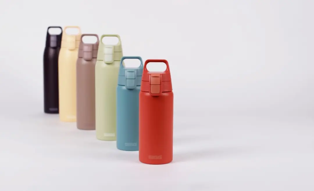 Sigg Shield Therm One 1.0L Roestvrijstalen Drinkfles - 1L - Roze - afbeelding 2 van 6