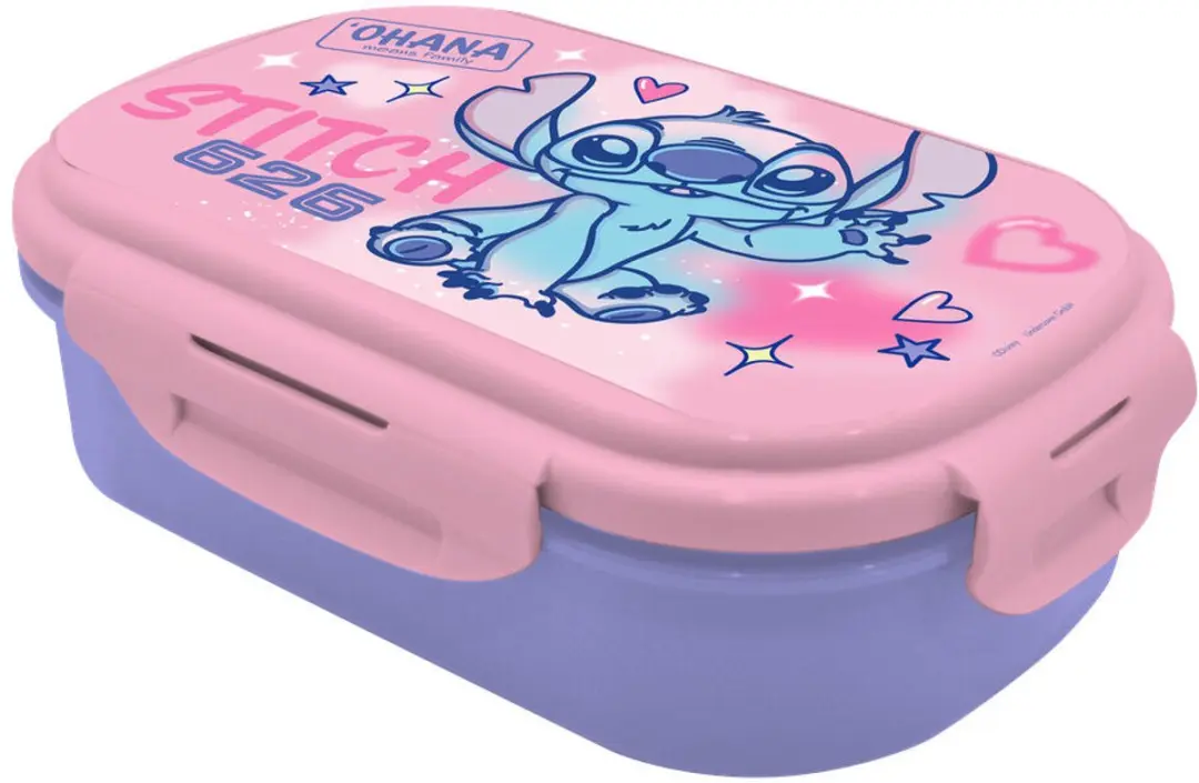 Disney Stitch Lunchbox met Bestek