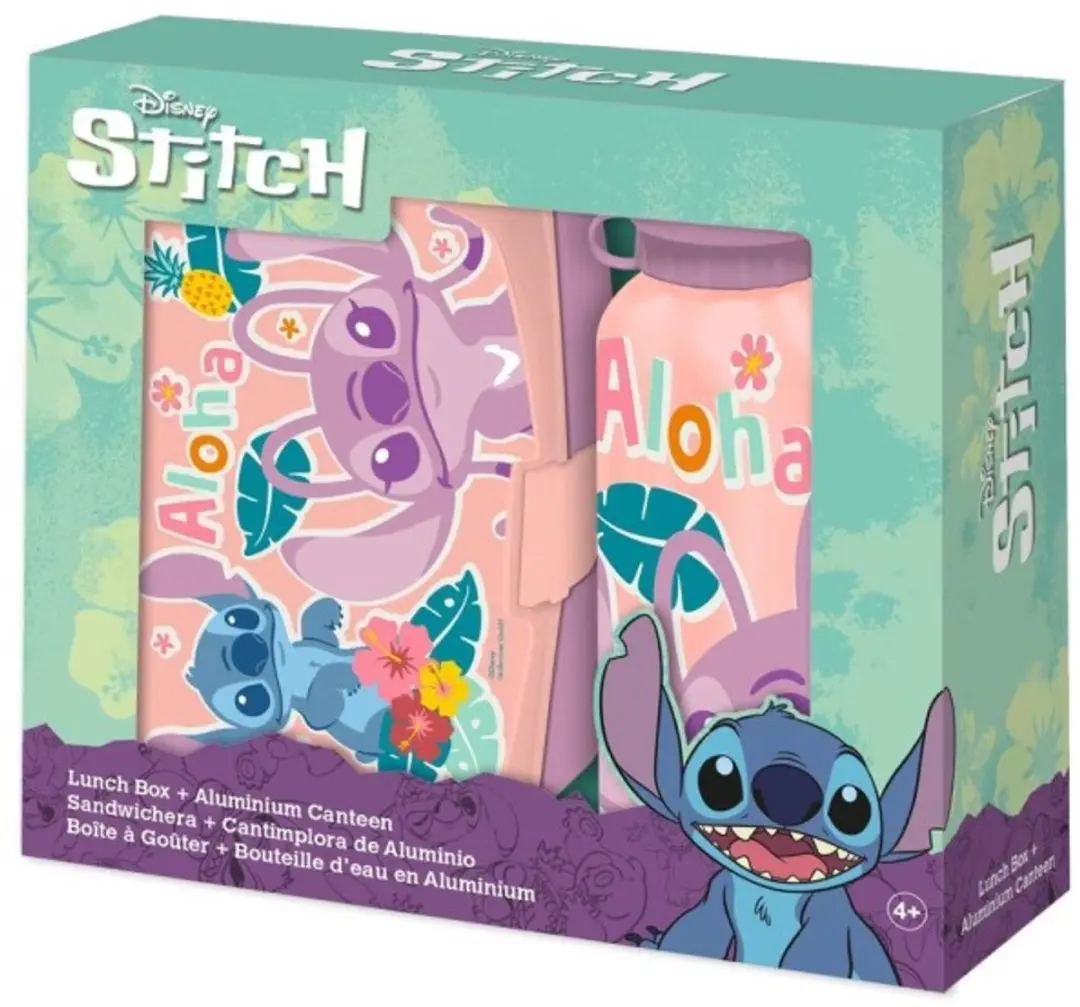 Disney Lilo & Stitch Broodtrommel en Drinkfles (2026 versie)