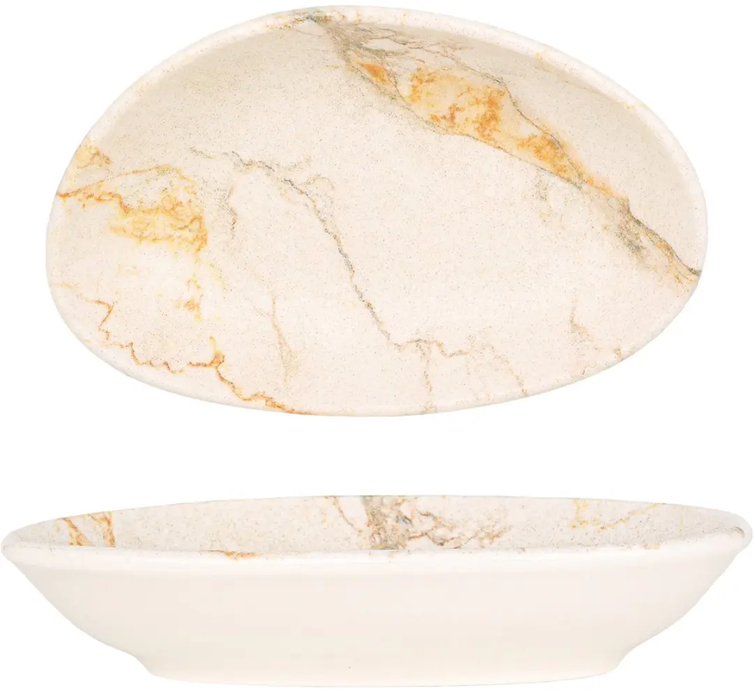 Bonna Granix Serveerschaal Porselein 15x8.5cm