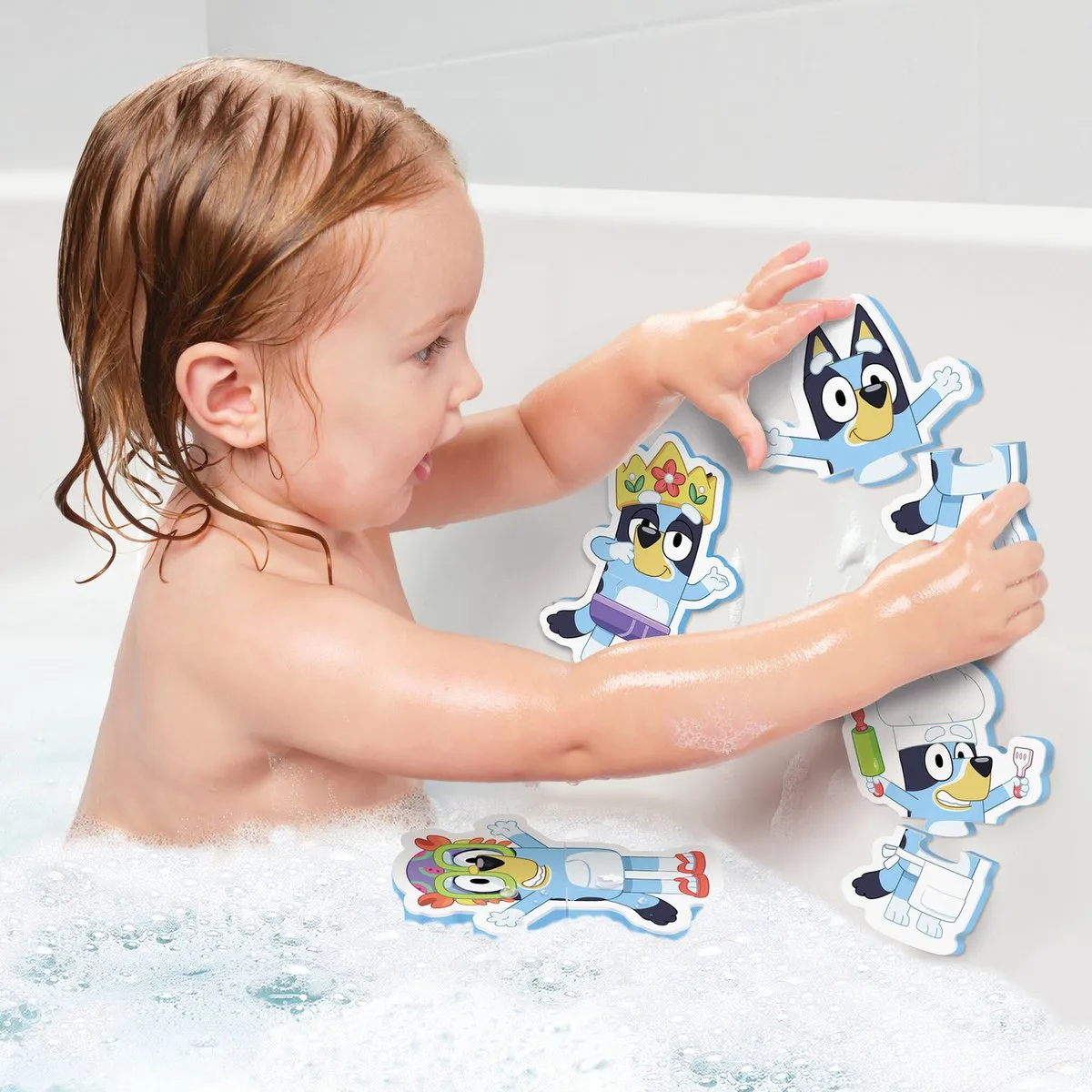 Tomy Bluey Badpuzzel - Multicolor - 5011666736979