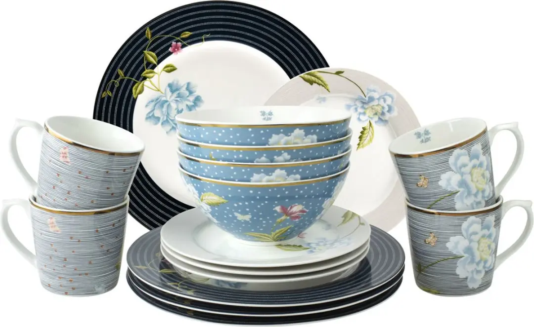 Laura Ashley Heritage Collectables Serviesset 4 persoons