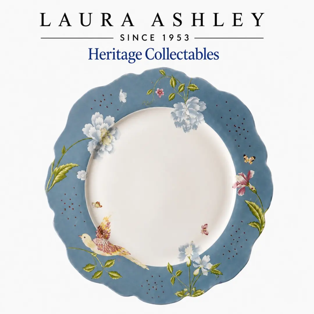 Laura Ashley Heritage Collectables Borden Schulp 24,5cm