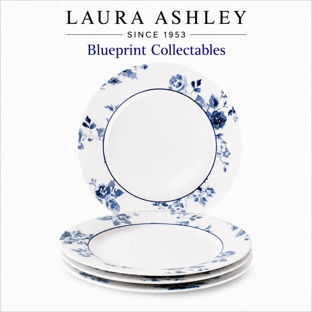 Laura Ashley Blueprint Collectables Borden set van 4