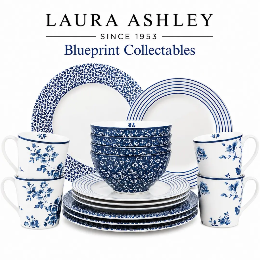 Laura Ashley Blueprint Collectables Serviesset