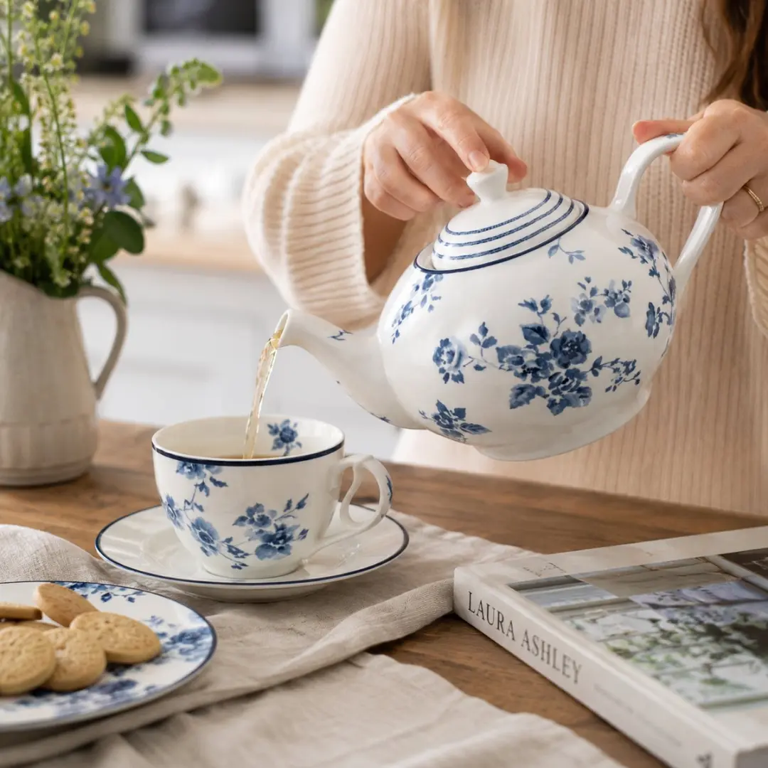 Laura Ashley Blueprint Collectables Theepot 1,6L - China Rose