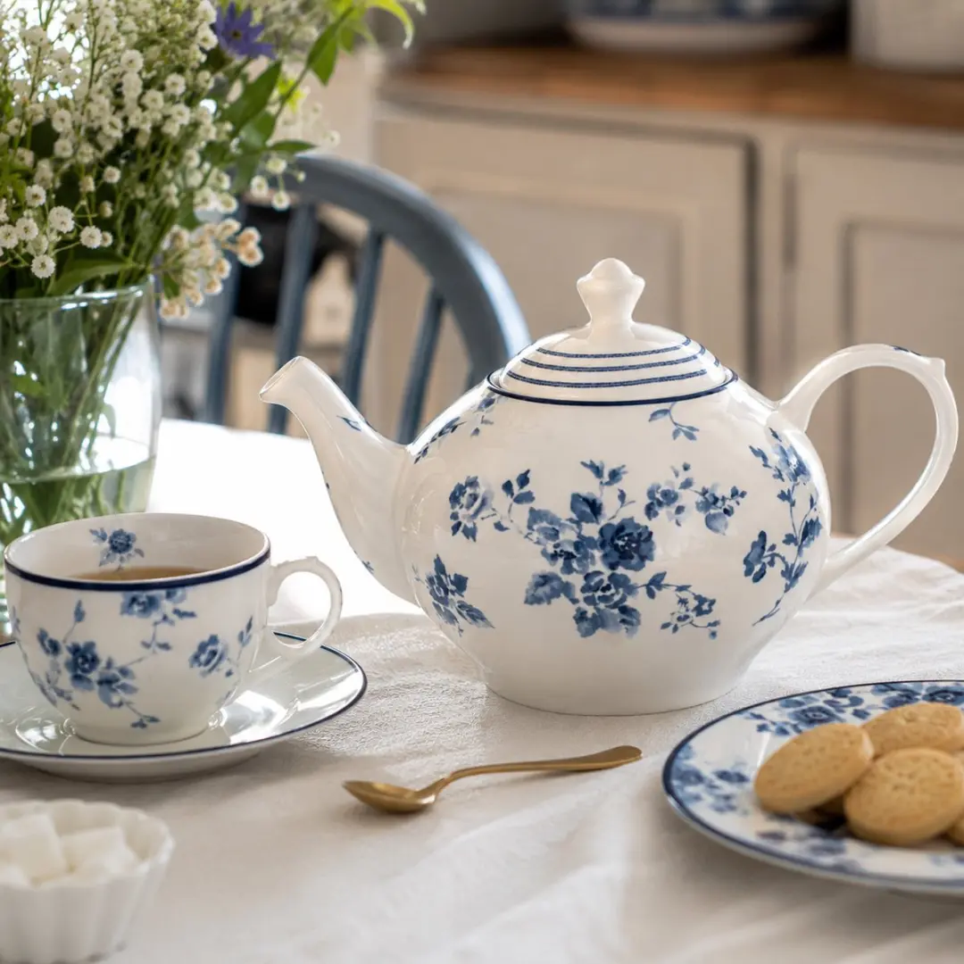 Laura Ashley Blueprint Collectables Theepot 1,6L - China Rose