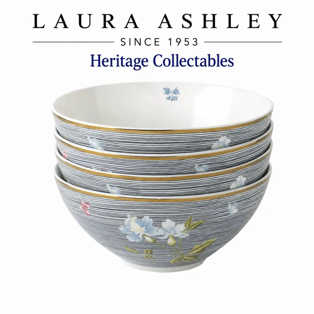 Laura Ashley Heritage Collectables Kommen set van 4