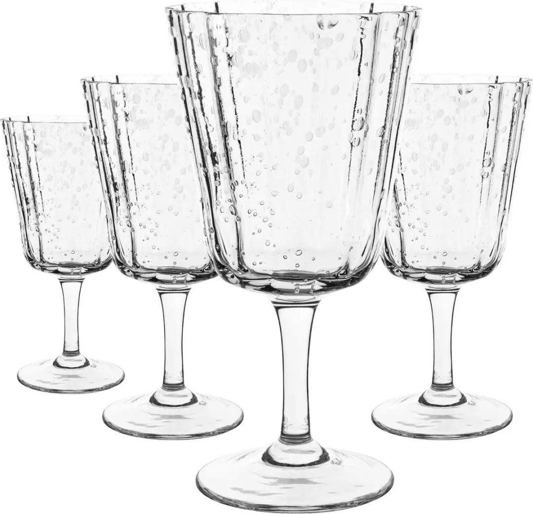 Laura Ashley Wijnglazen set van 4