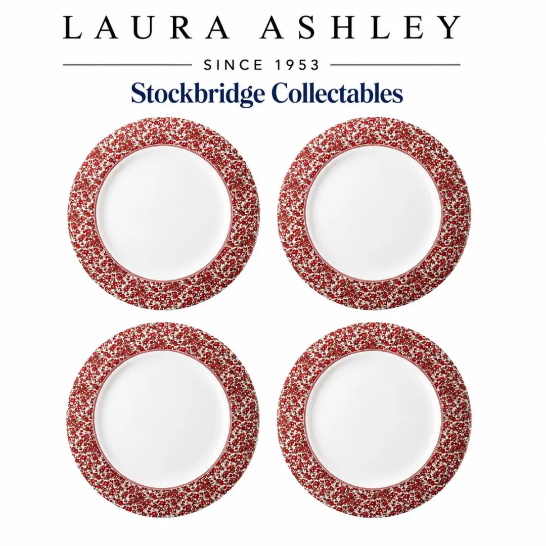 Laura Ashley Stockbridge Collectables Borden set van 4