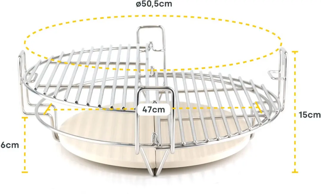 Baste Multilevel Cooking System XL STKY-00045938 - Zilver - afbeelding 4 van 6