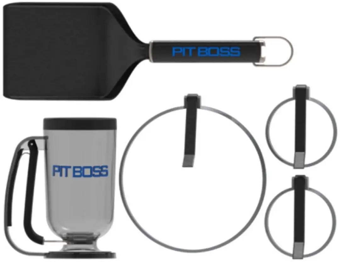 Pit Boss Crepe Set - 5 Stuks - Wit