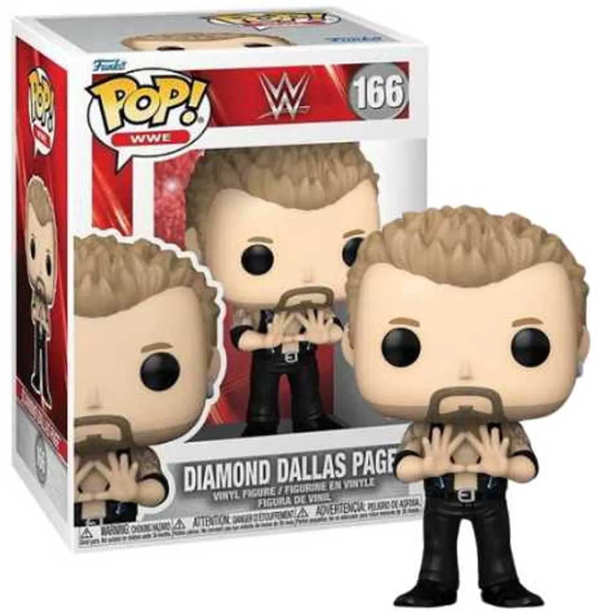 Funko Pop! WWE Diamond Dallas Page #166 - Veelkleurig