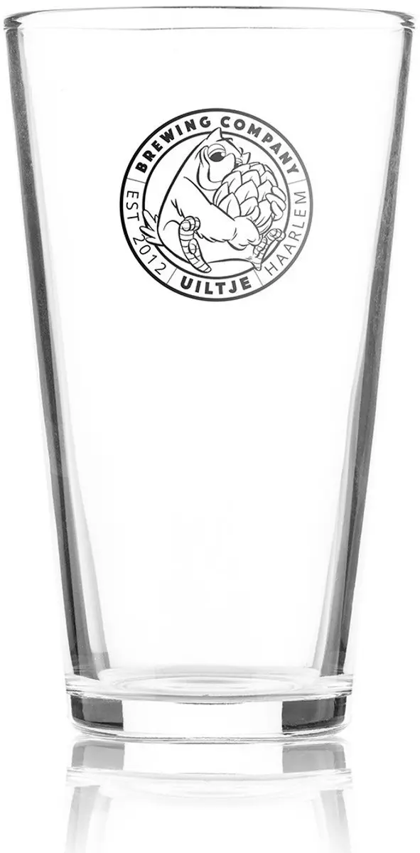 Uiltje conisch bierglas bierglazen