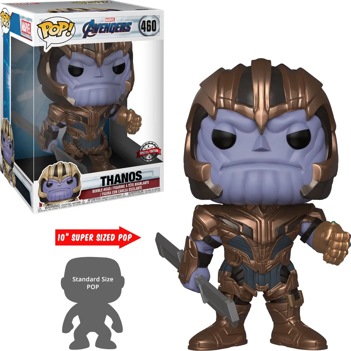 Funko Thanos 10 inch Funko Pop! 37145 - 25cm - Veelkleurig