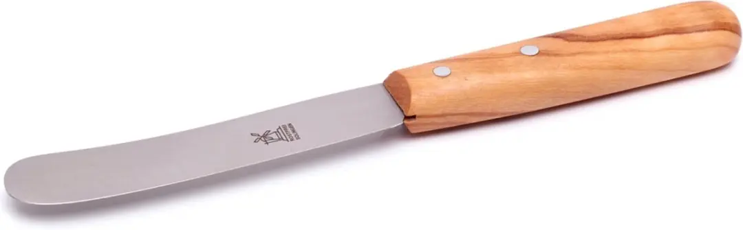 Robert Herder Botermes Buckels RVS - Lemmet 70mm Olijfhout