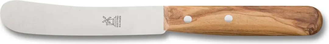 Robert Herder Botermes Buckels RVS - Lemmet 70mm Olijfhout