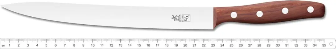 Robert Herder K6 Vleesmes - Lemmet 23cm - Pruimenhout