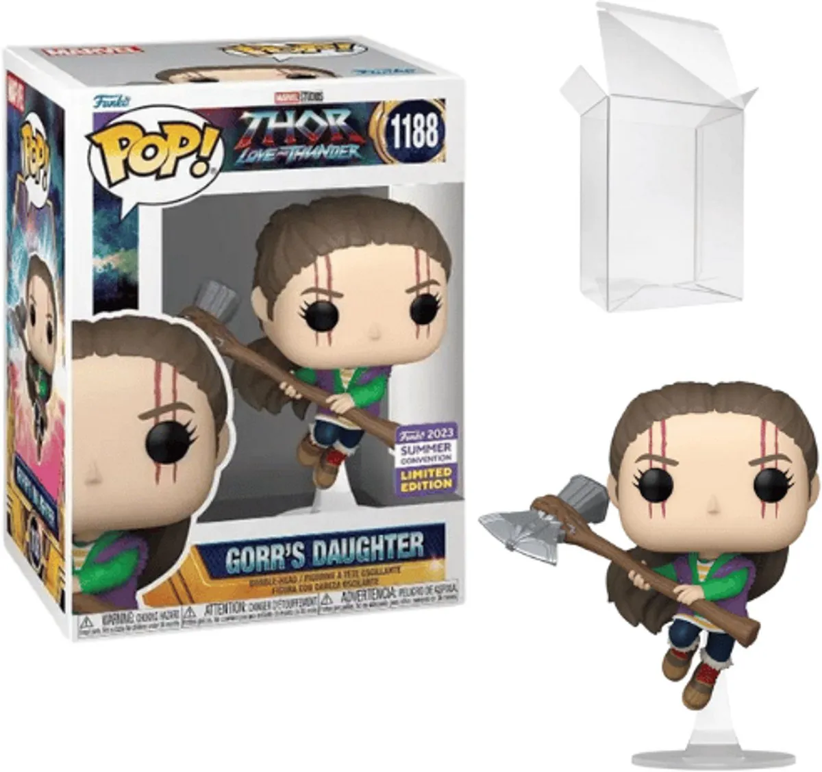 Funko Pop! Marvel Thor Love and Thunder Gorr's Daughter #1188 - afbeelding 6 van 6