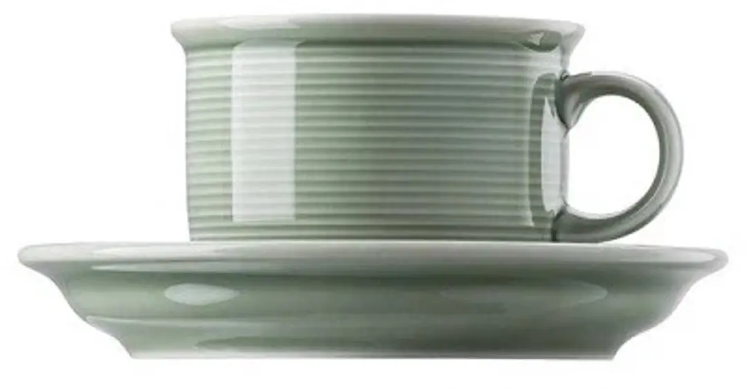 Thomas Trend Moss green koffiekop en schotel