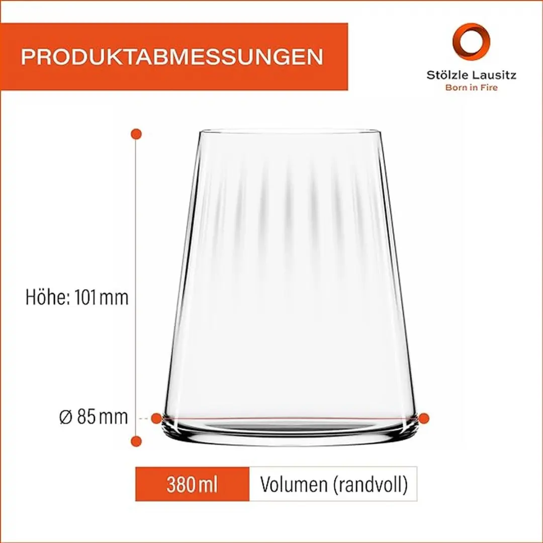 Stölzle Lausitz Symphony Tumbler 64cl - 6 Stuks - Transparant